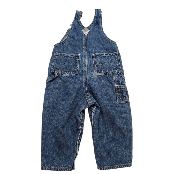 Osh Kosh OshKosh B Gosh Cargo Overalls Blue Denim 24M 24 months - Picture 3 of 8